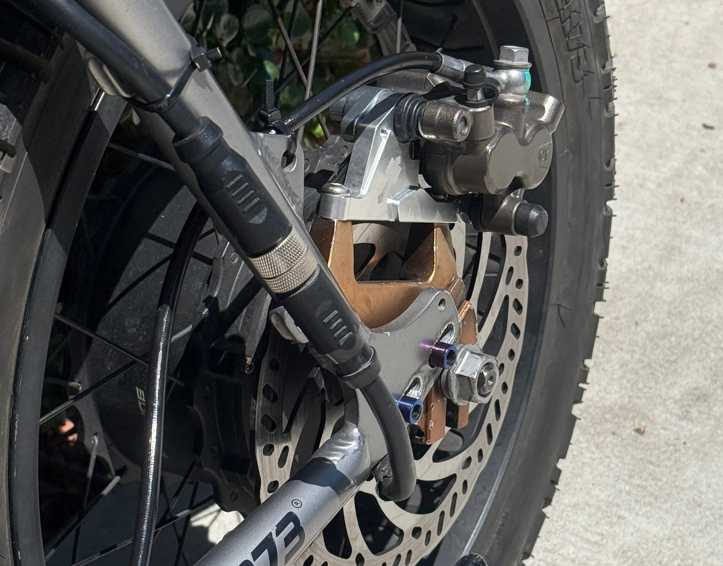 Custom CNC Ultra Bee Brake Kit for super73, P-51, GhostCat, and More