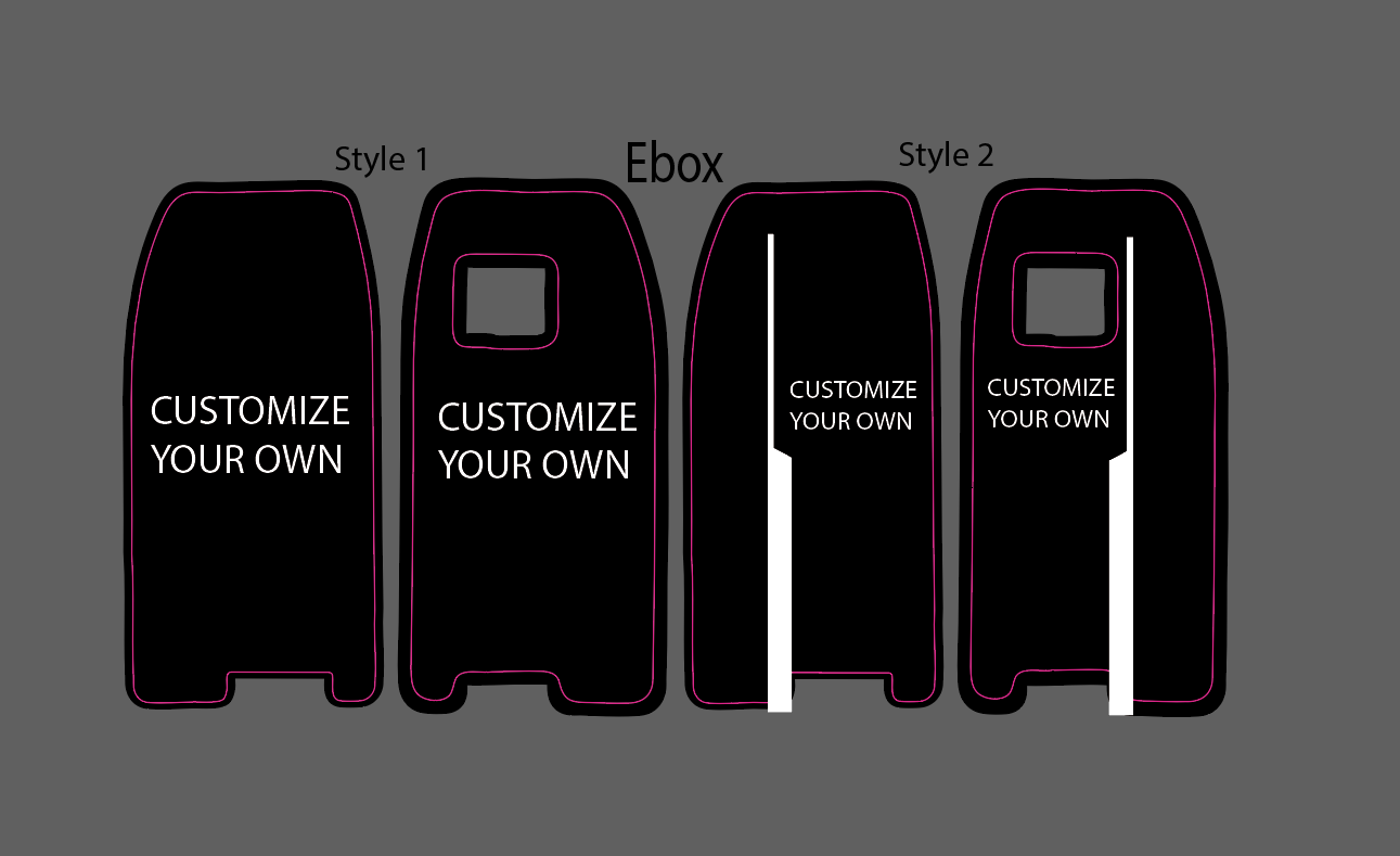 EBOX Dragster Fork Gaurd Decals