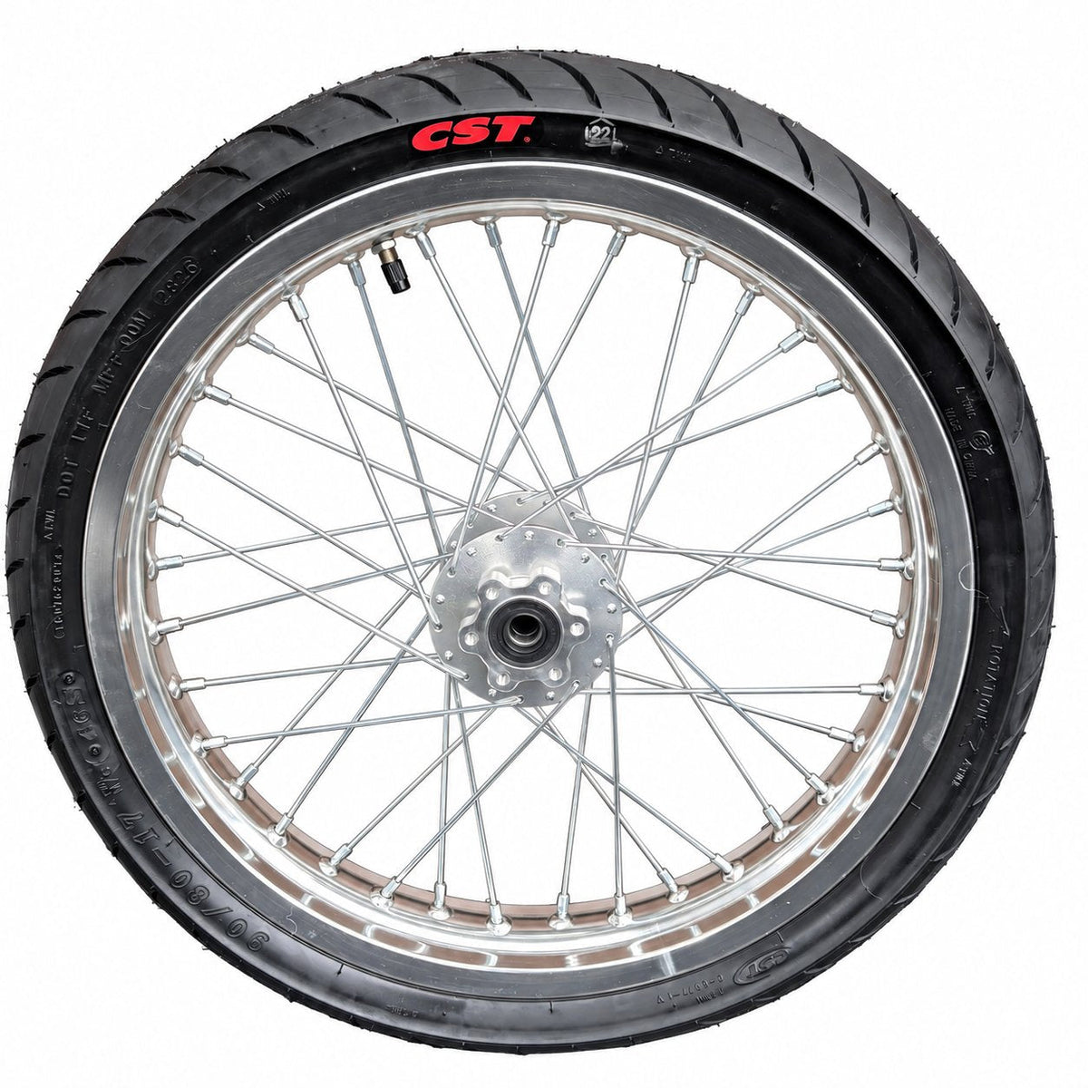 Surrron lbx/ eride/ 79bike/ ventus 17in Supermoto wheel sets (chrome/black)