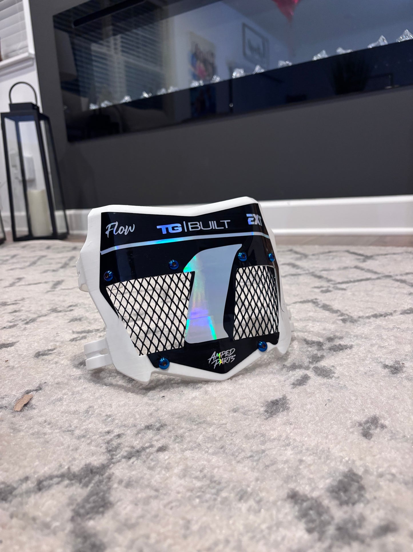 3D printed Vented titanium plate