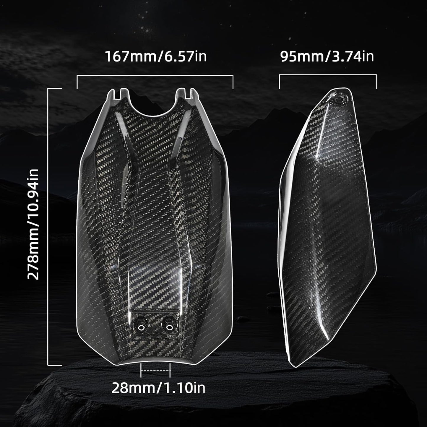 Carbon Fiber Talaria Battery Lid