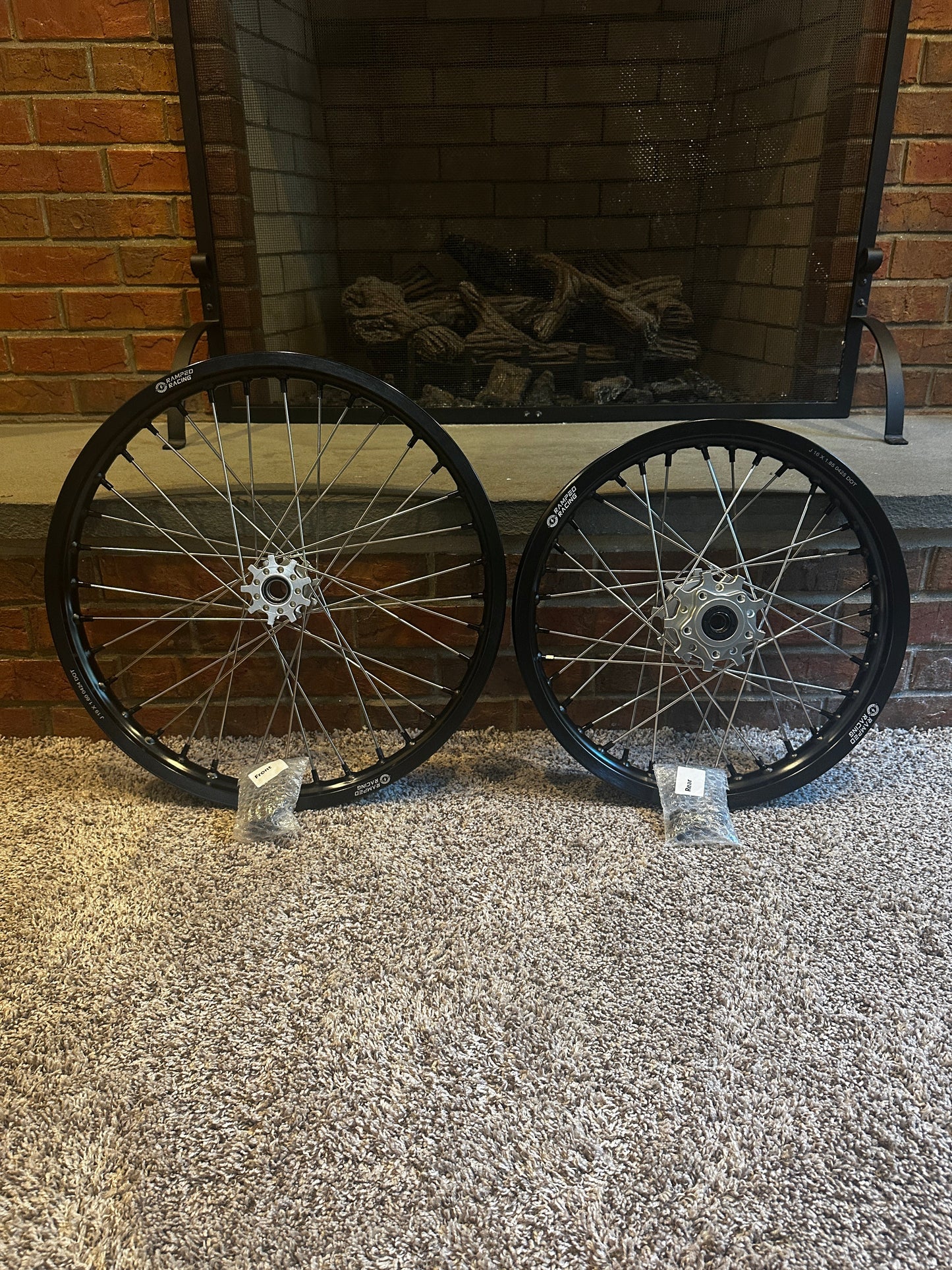 16/19 Wheel Set for Surron Light bee, Segway x160/x260, Eride pro s/ss 2.0, Ventus One, 79 Bike Falcon (No Tires)