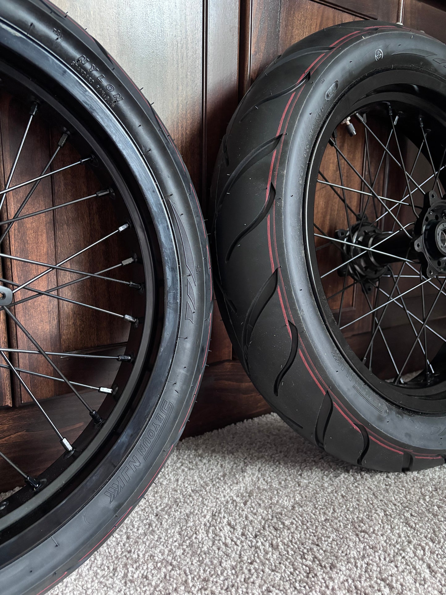 Ultra Bee Supermoto Wheelset
