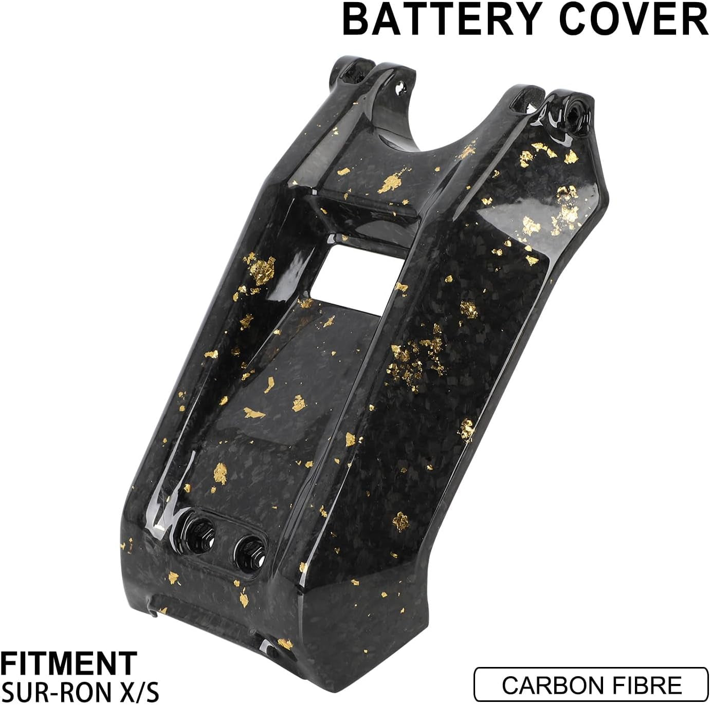 Forged Carbon Surron LBX Battery Lid