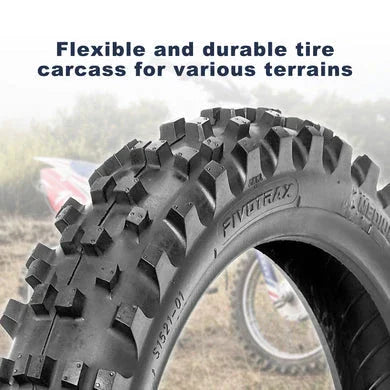 Pivotrax EXP 2.75-10 Rear Tire and Tube Combo
