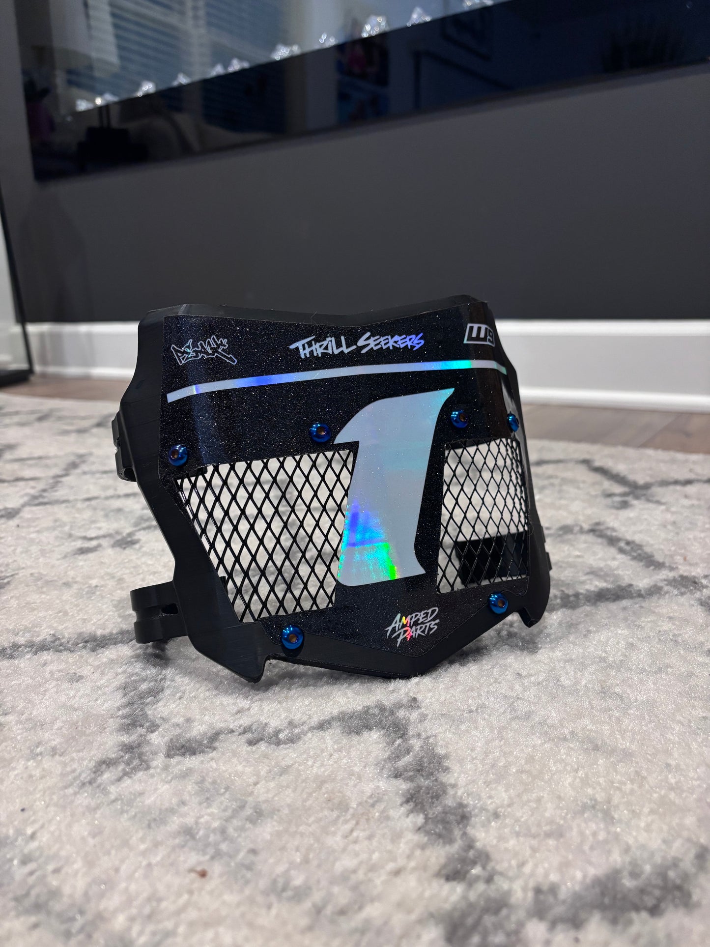 3D printed Vented titanium plate