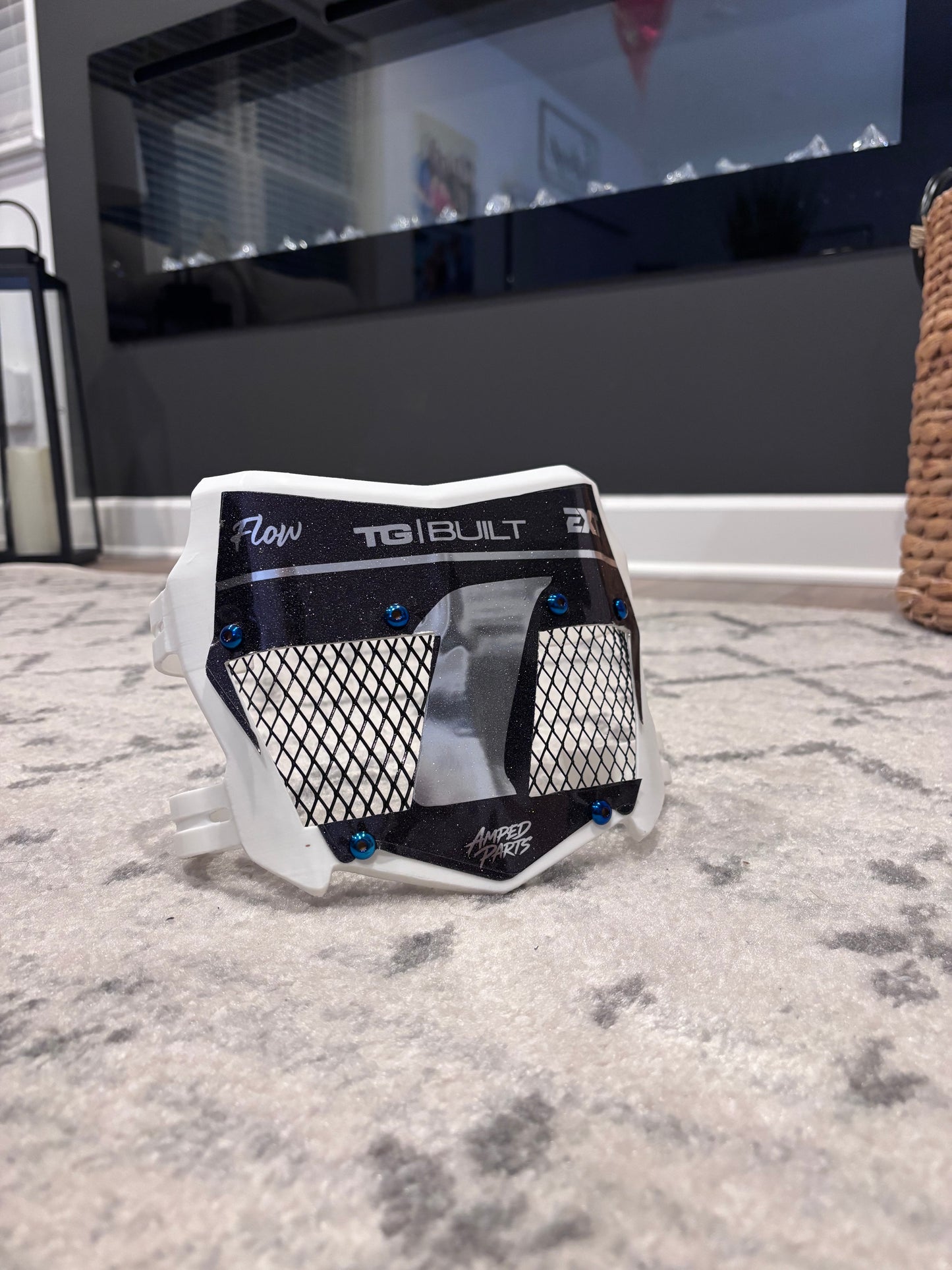 3D printed Vented titanium plate