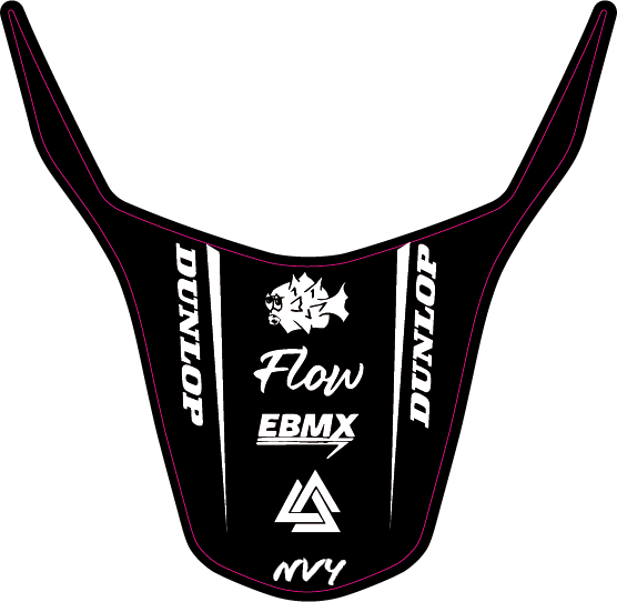 Predesigned Surron Lbx Rear Fender Decal