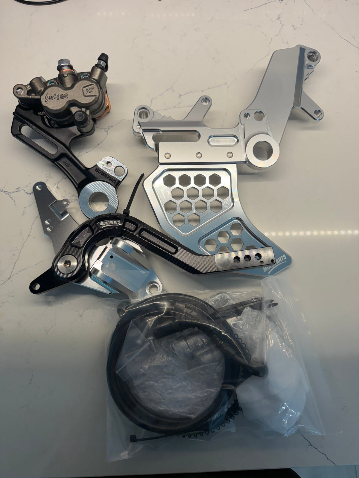 Ultra Bee Foot Brake Kit with Caliper