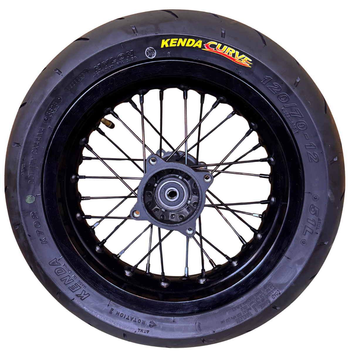 Razor MX or SX 12 Inch Supermoto Wheel Kit