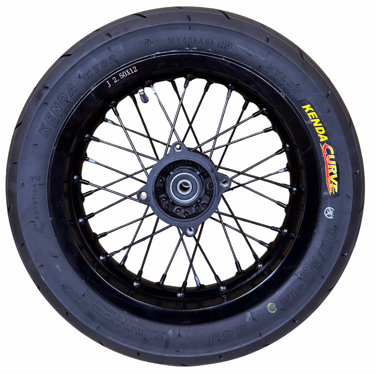 Razor MX or SX 12 Inch Supermoto Wheel Kit
