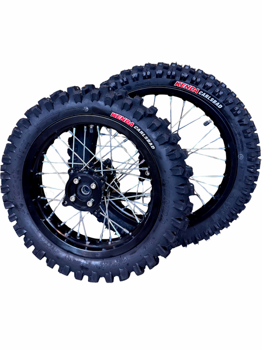 Tuttio 14 Inch 12 Inch Pitbike Wheel Kit