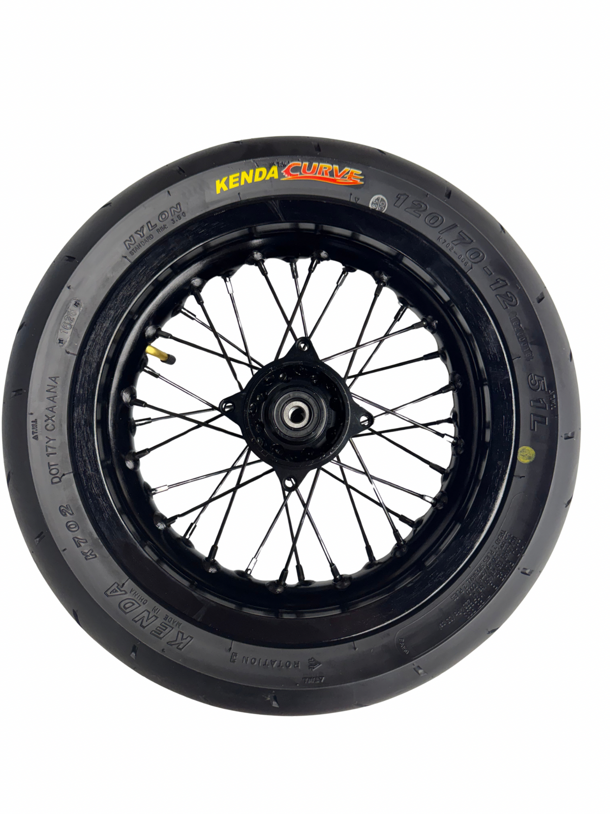 Razor MX or SX 12 Inch Supermoto Wheel Kit with CNC Aluminum Hub