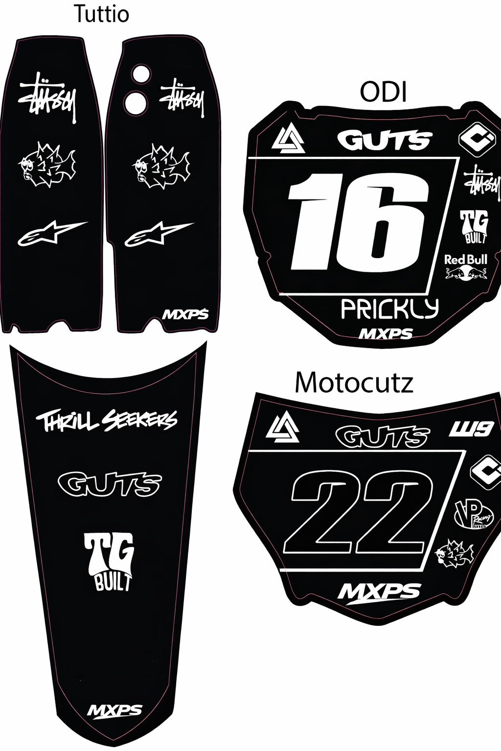 Tuttio Value Decal Kit