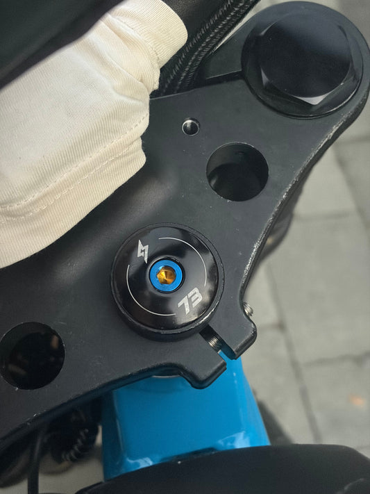 Macfox X1 / X2 Cockpit & Fork Titanium Bolt Kit — 11 Bolts