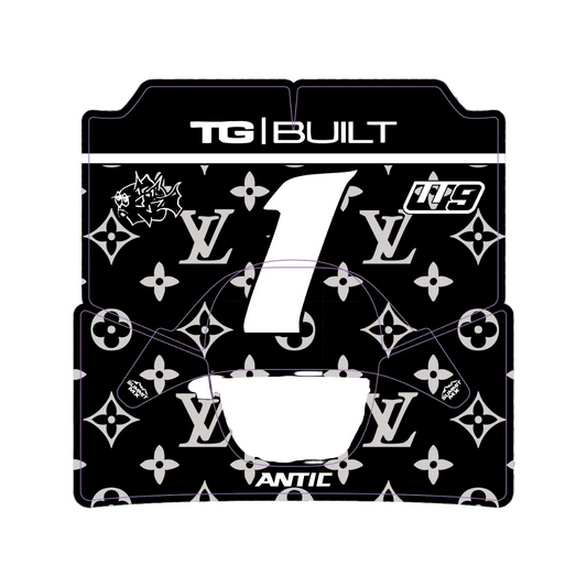 LV Decal for Antic Number Plate