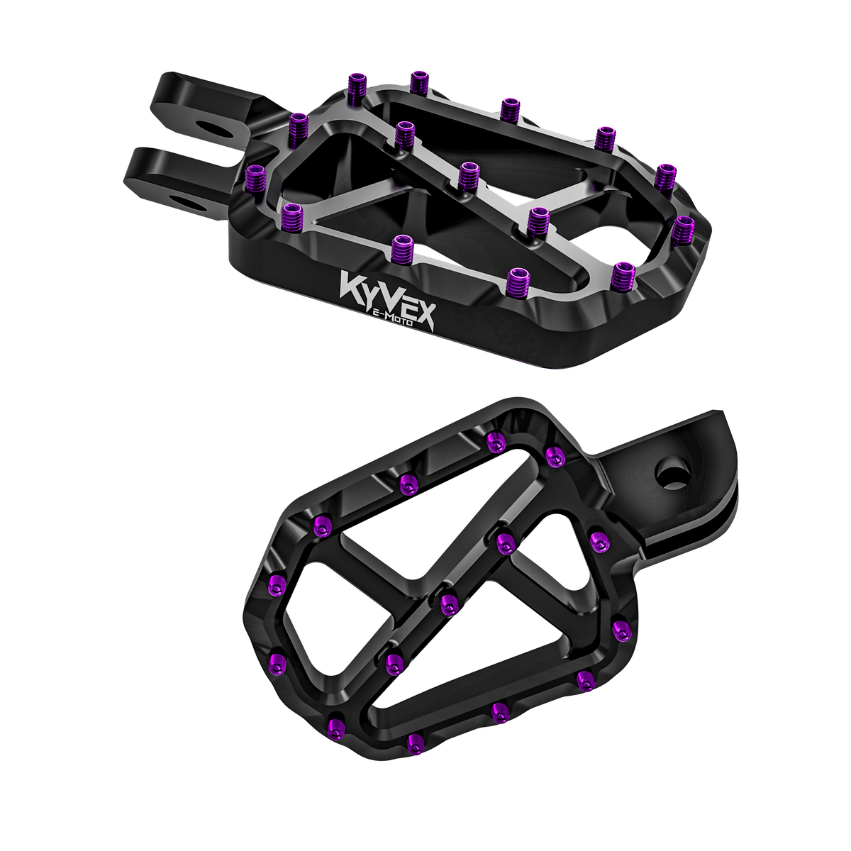 KyVex Billet Wide Foot Pegs