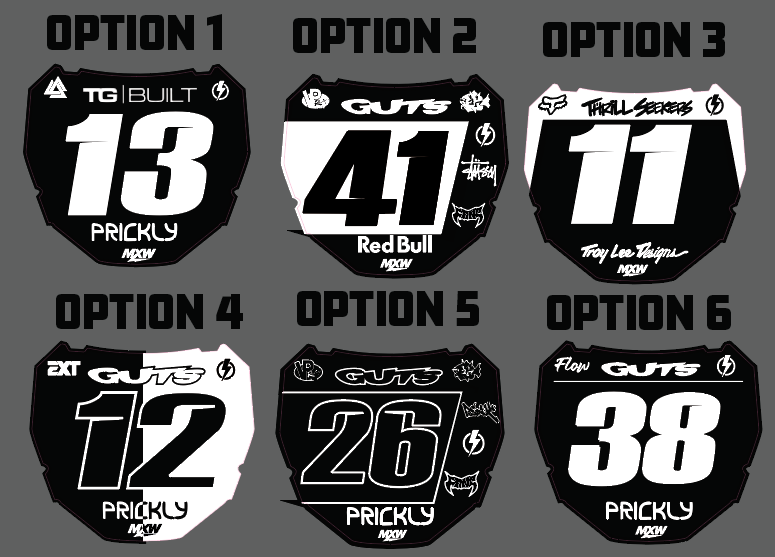 MXPS ODI Plate Decal