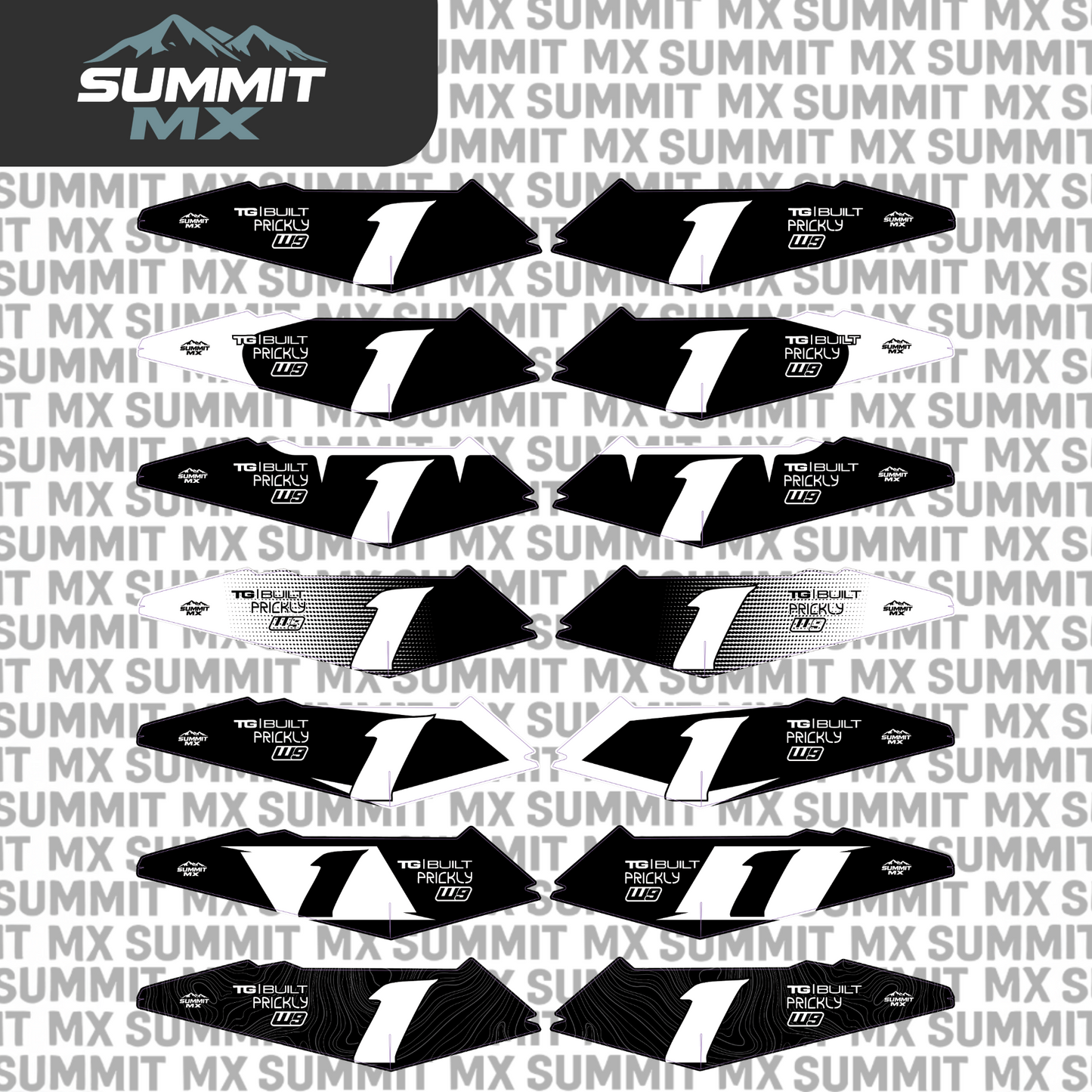 Surron LBX/Eride Pro Side Fender Decals