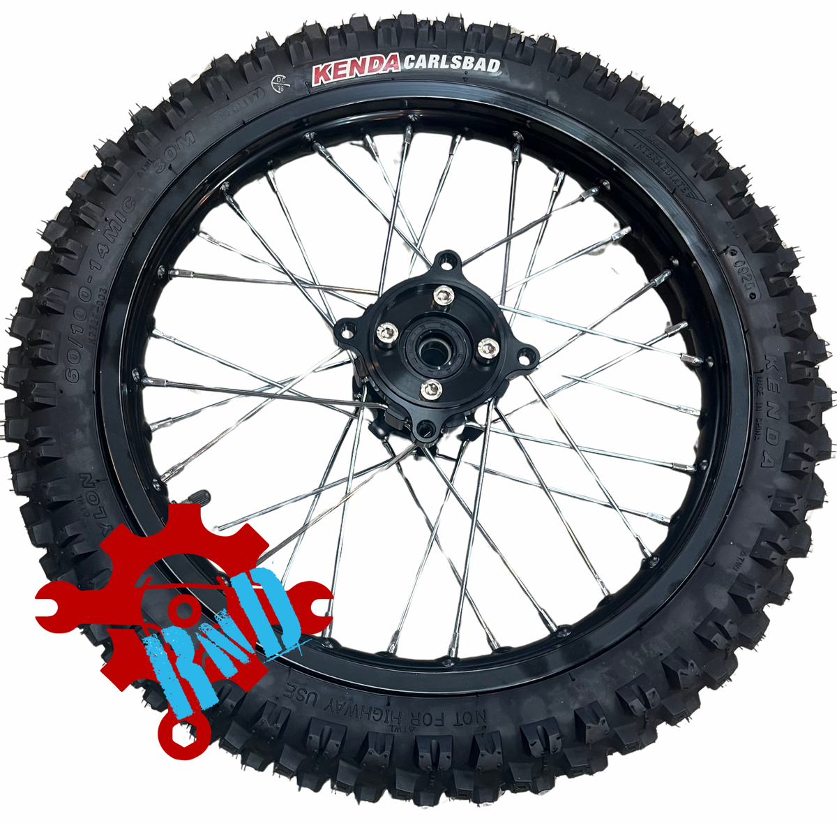 Razor MX or SX 14 Inch 12 Inch Pitbike Wheel Kit