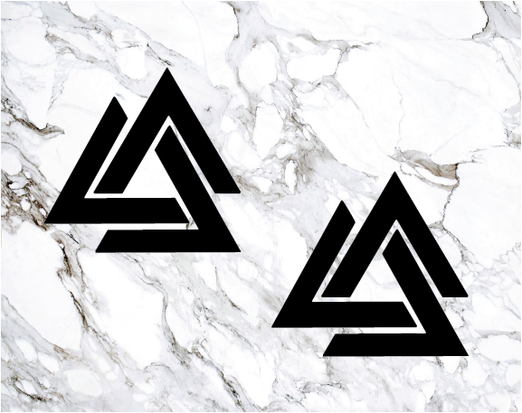 2 Pack Chi Battery Decals