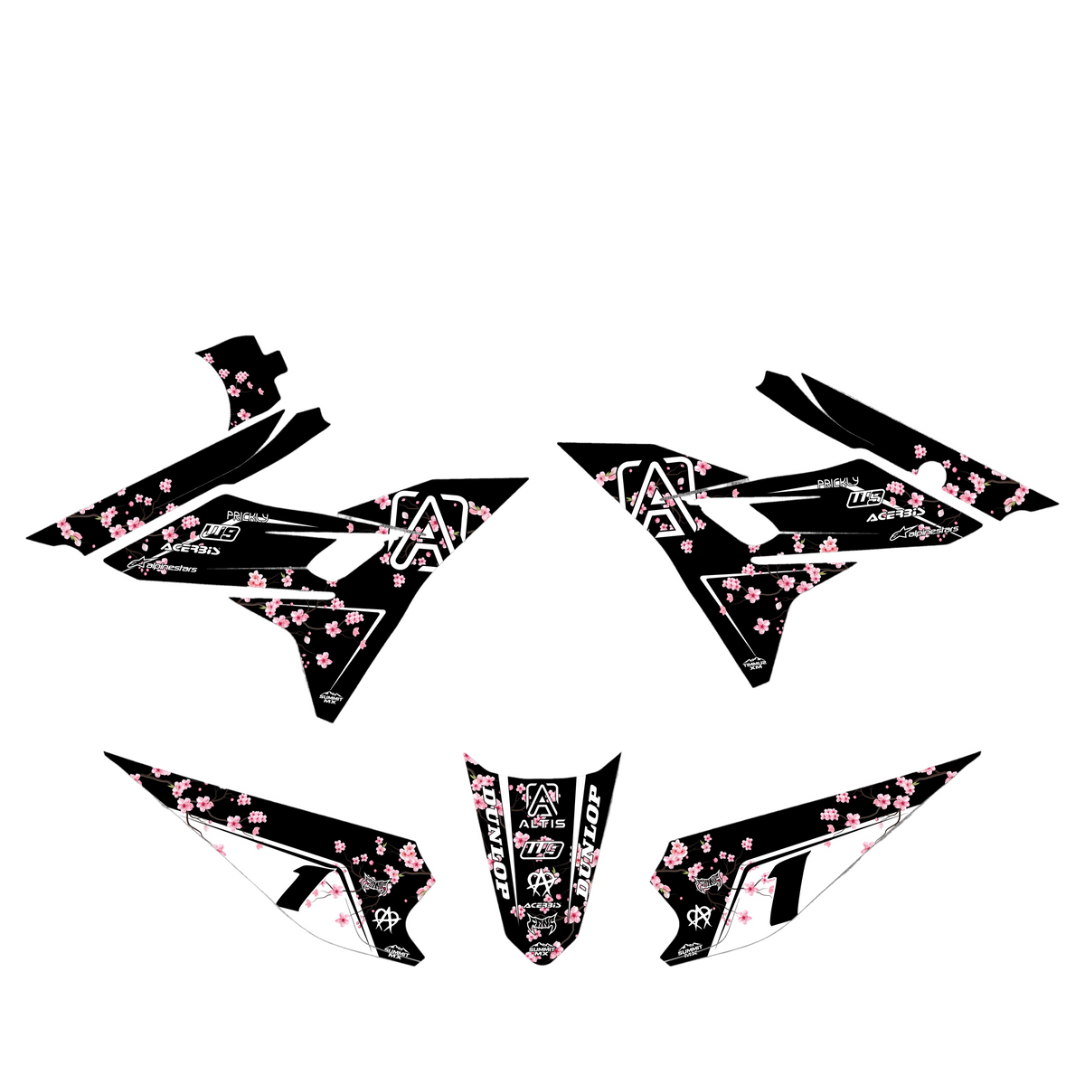 Cherry Blossom Altis Sigma Graphics Kit (Body Plastics Only)