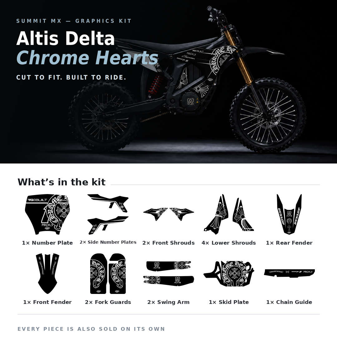 Chrome Hearts Altis Delta Full Graphics Kit