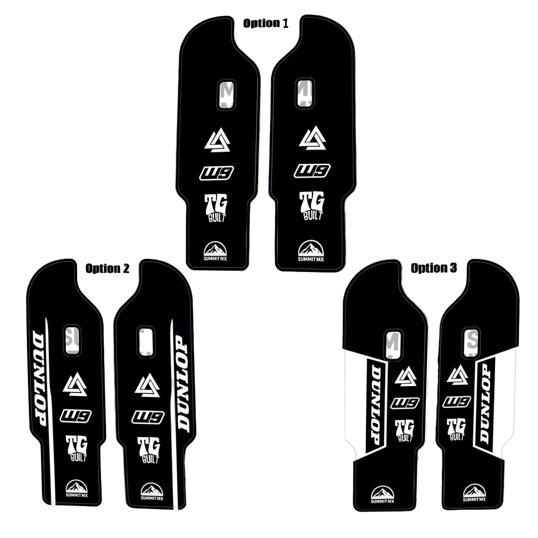 DNM Fork Guard Decal