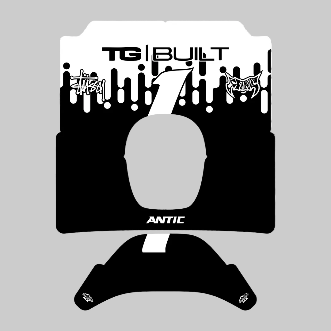 Drip Decal for Antic Number Plate