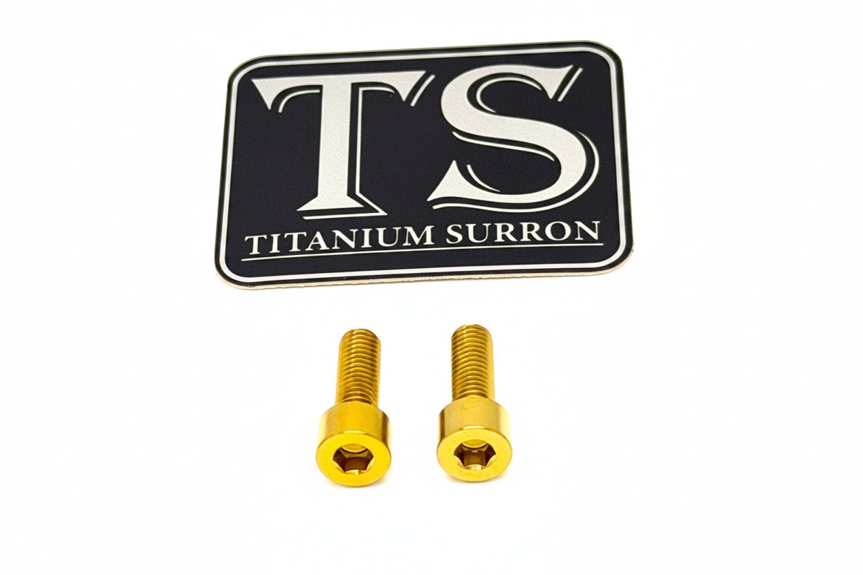 E-Moto Throttle Titanium Bolts (Two bolts)