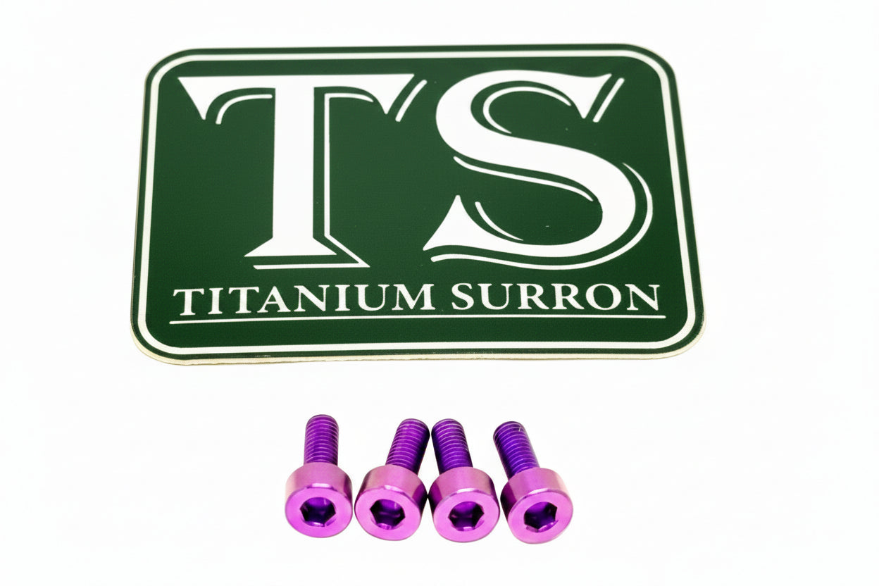 E-Ride Pro Display Protector Titanium Bolts