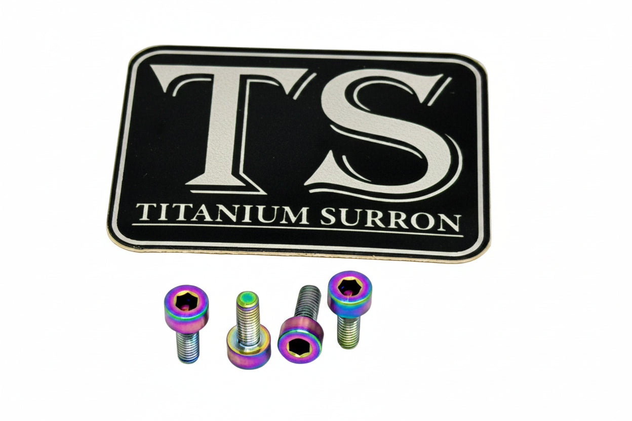 E-Ride Pro Display Protector Titanium Bolts