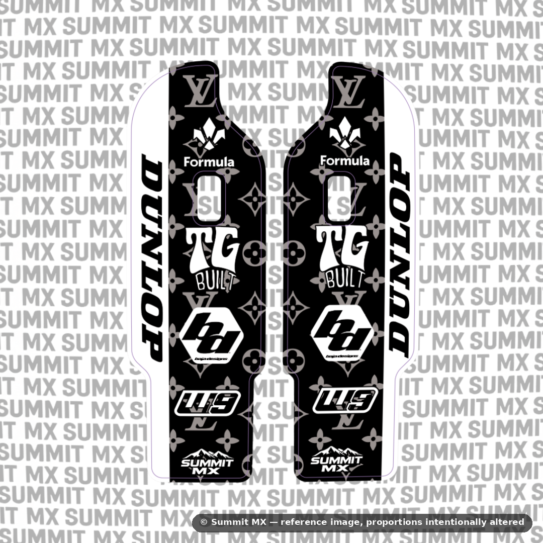 LV Fork Guard Decals