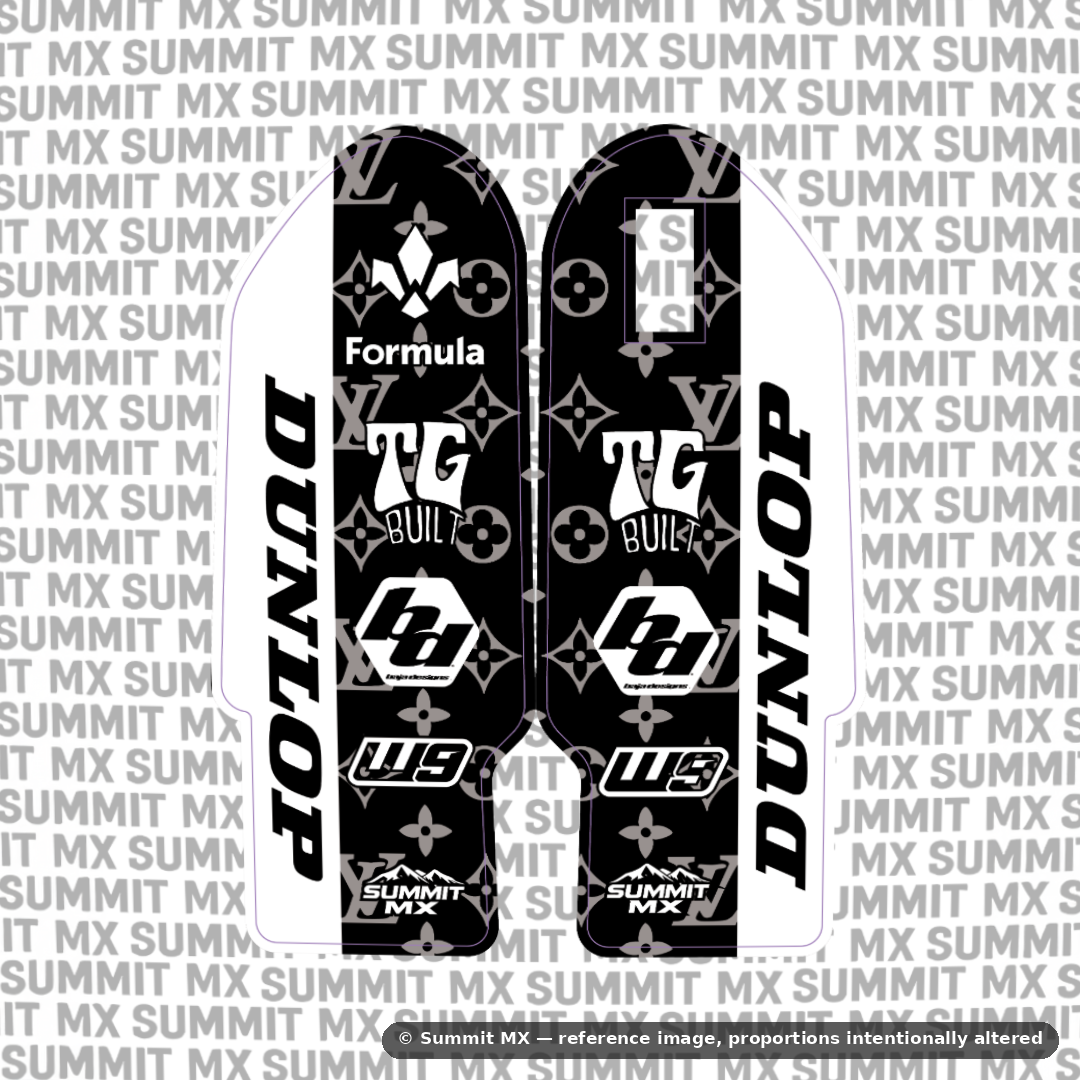 LV Fork Guard Decals