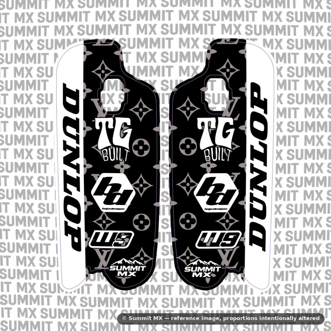 LV Fork Guard Decals