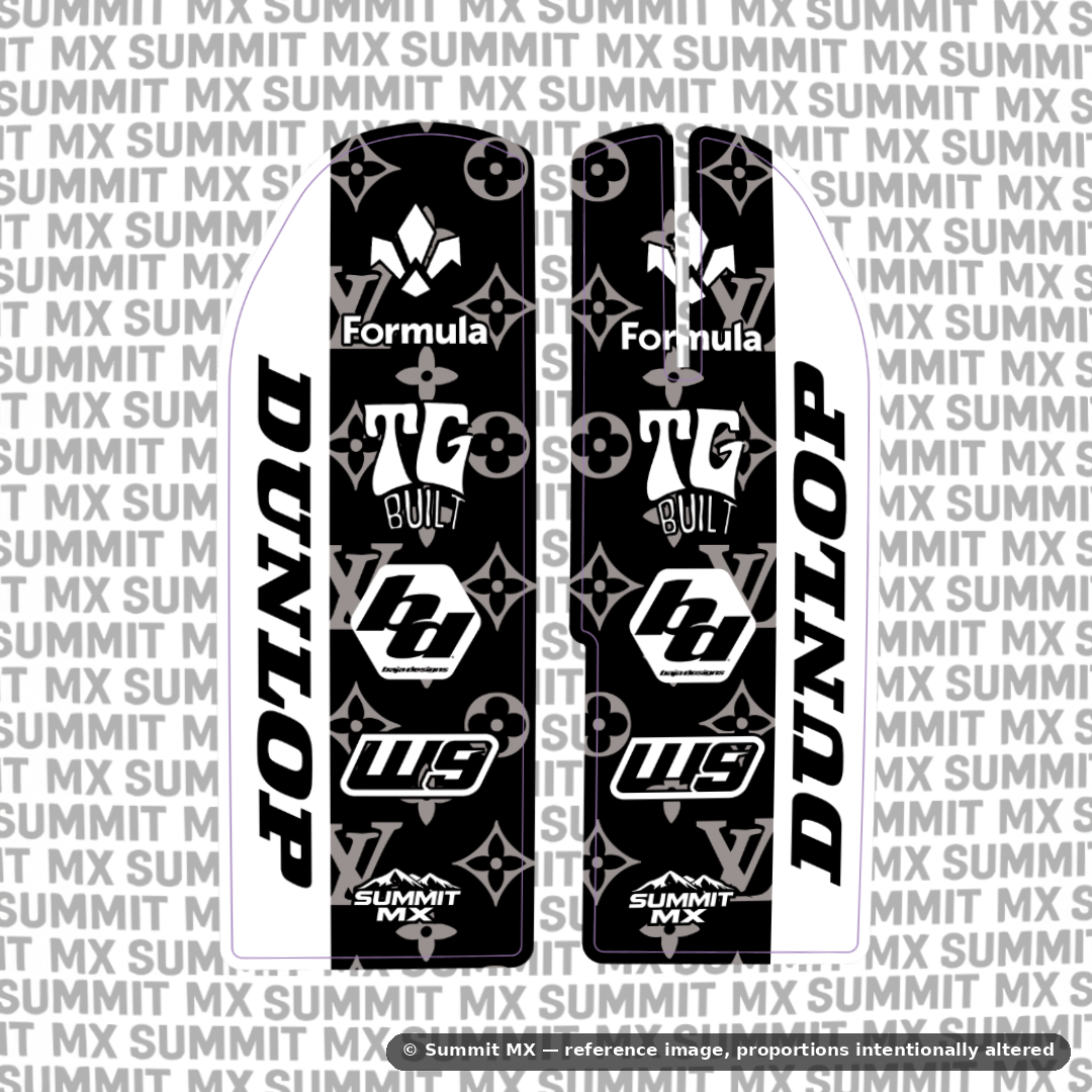 LV Fork Guard Decals