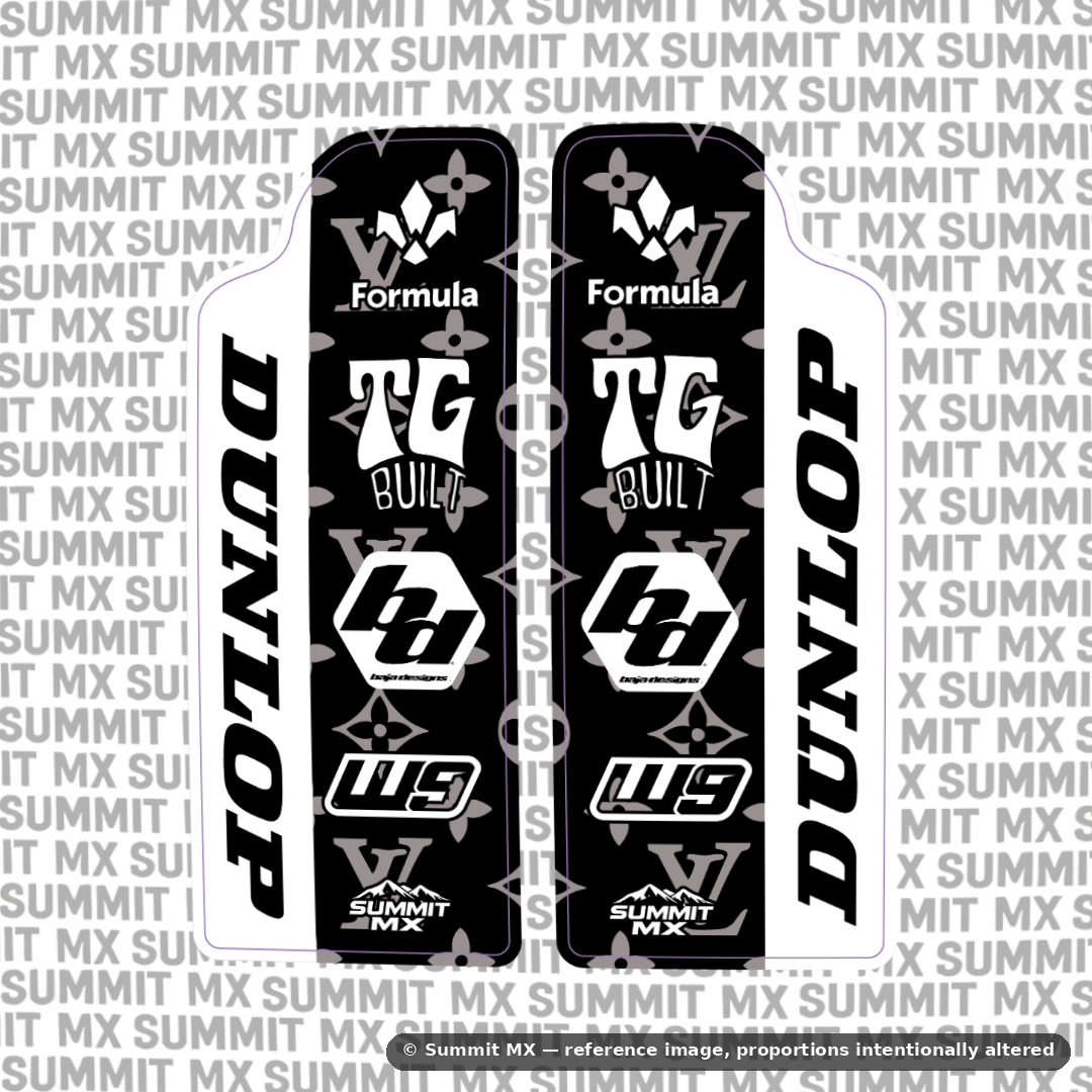 LV Fork Guard Decals