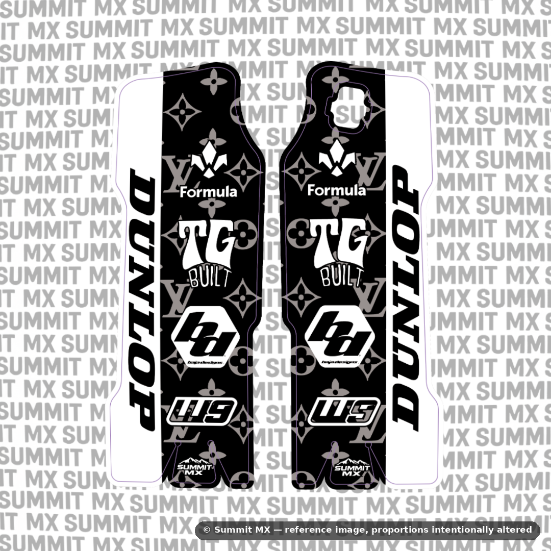 LV Fork Guard Decals