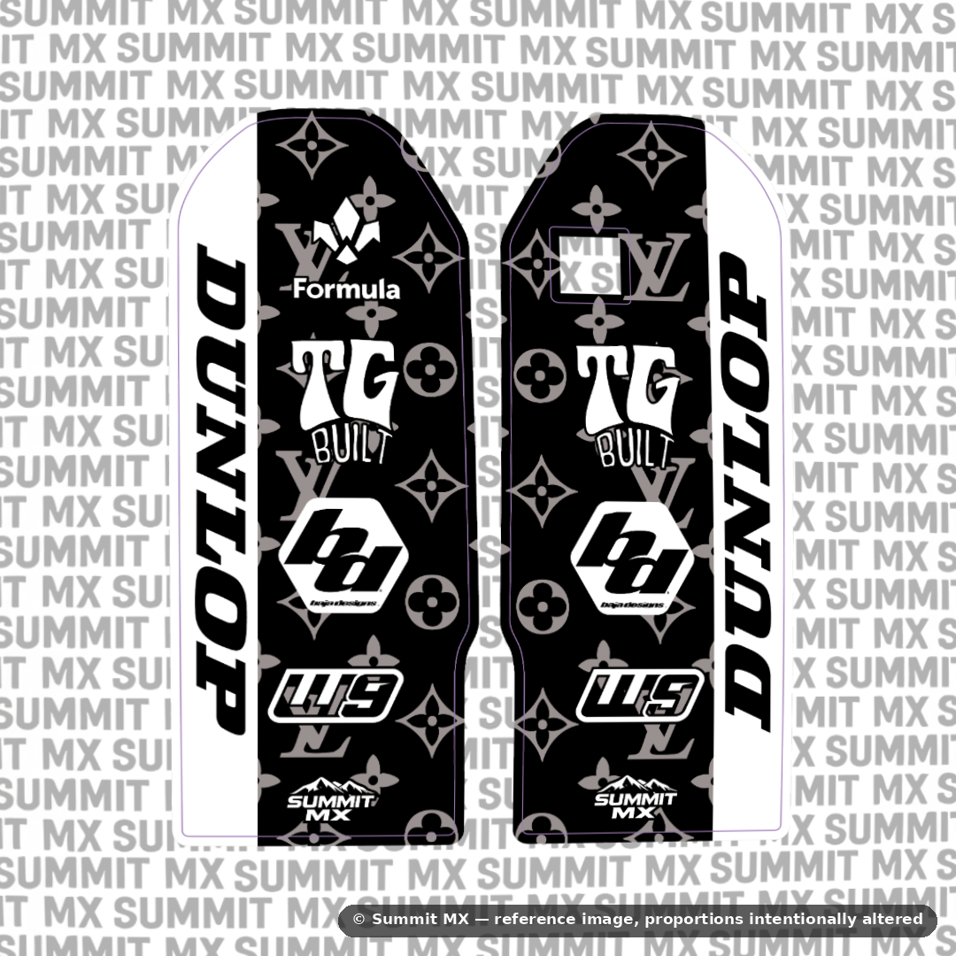 LV Fork Guard Decals