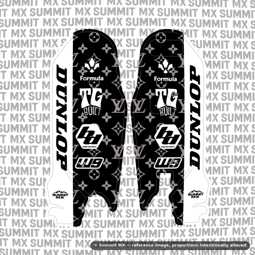 LV Fork Guard Decals