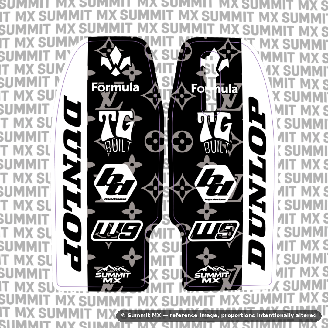 LV Fork Guard Decals