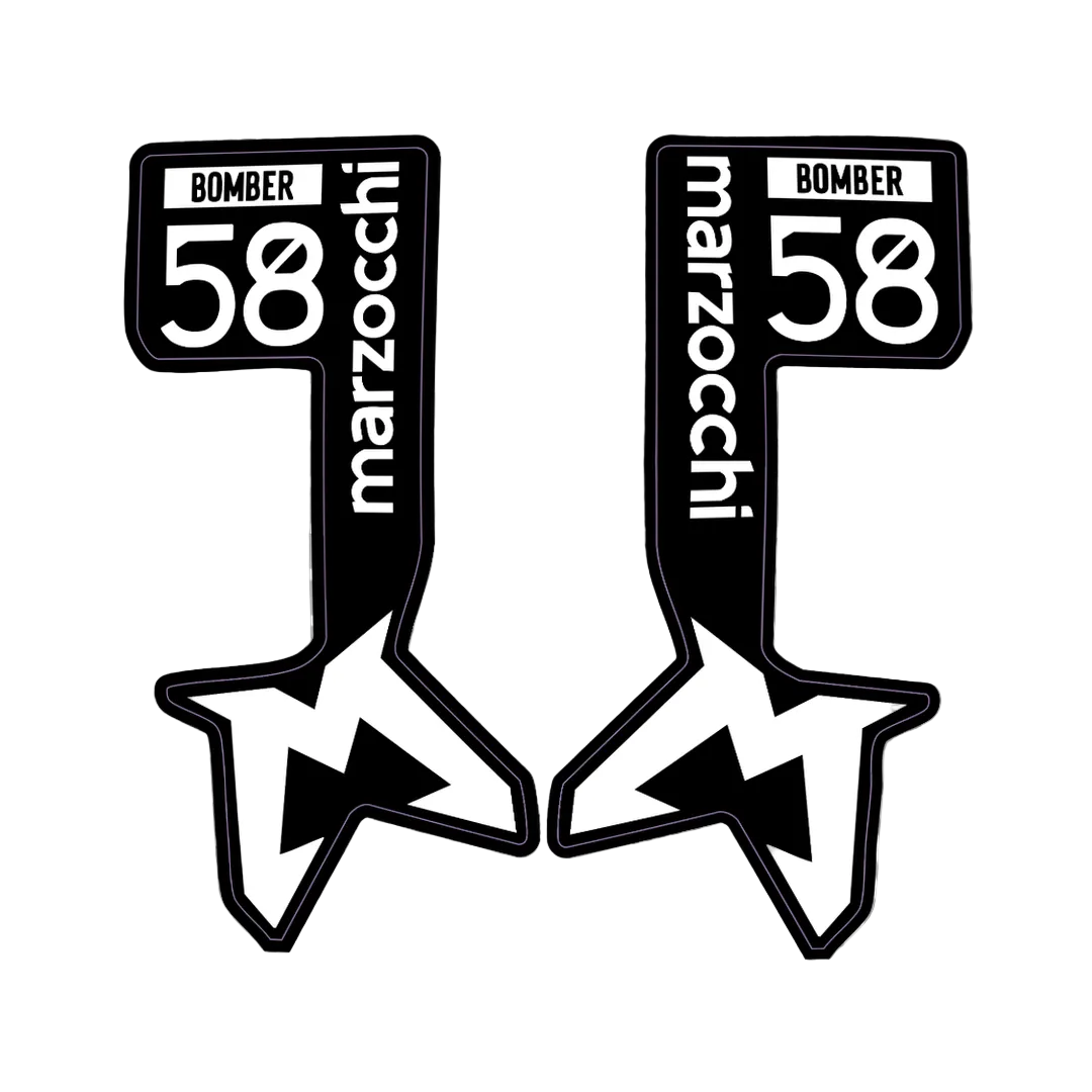 Marzocchi Bomber Fork Tube Decal
