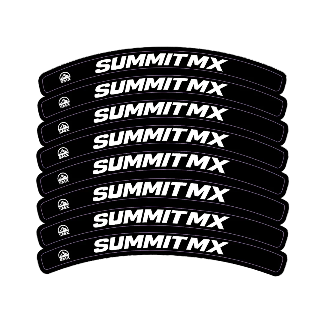 Summit MX Rim Decals