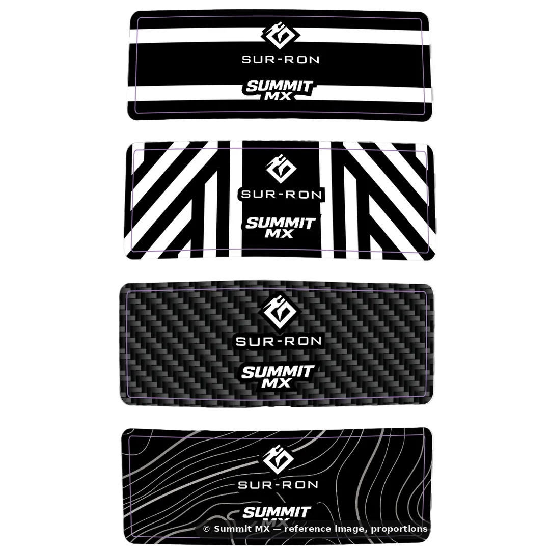 Surron LBX Stock Shock Decal