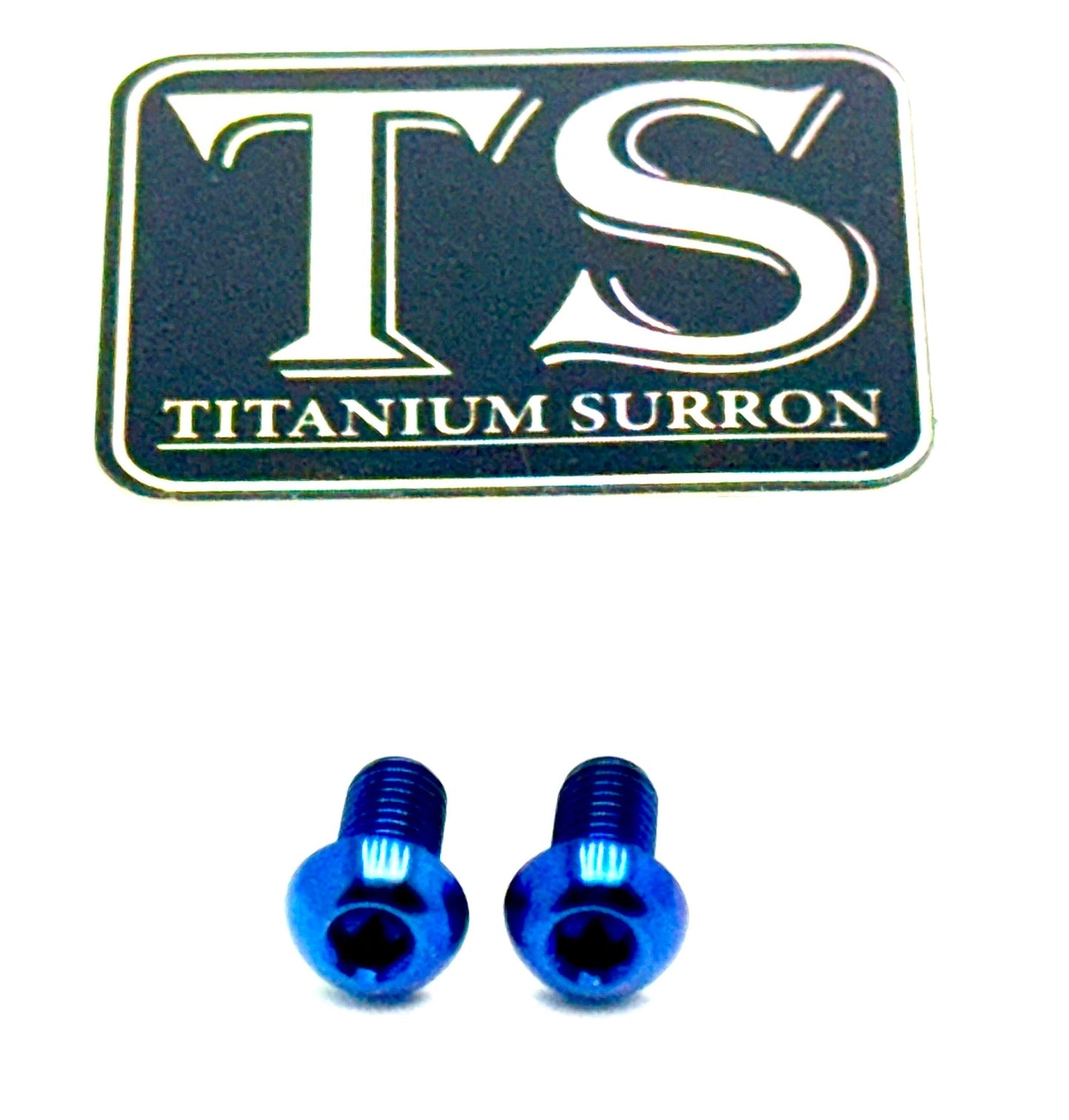 Titanium Motor Cover Bolts (Set of Two) Surron LBX, Segway, 79 Bike, E-Ride Pro