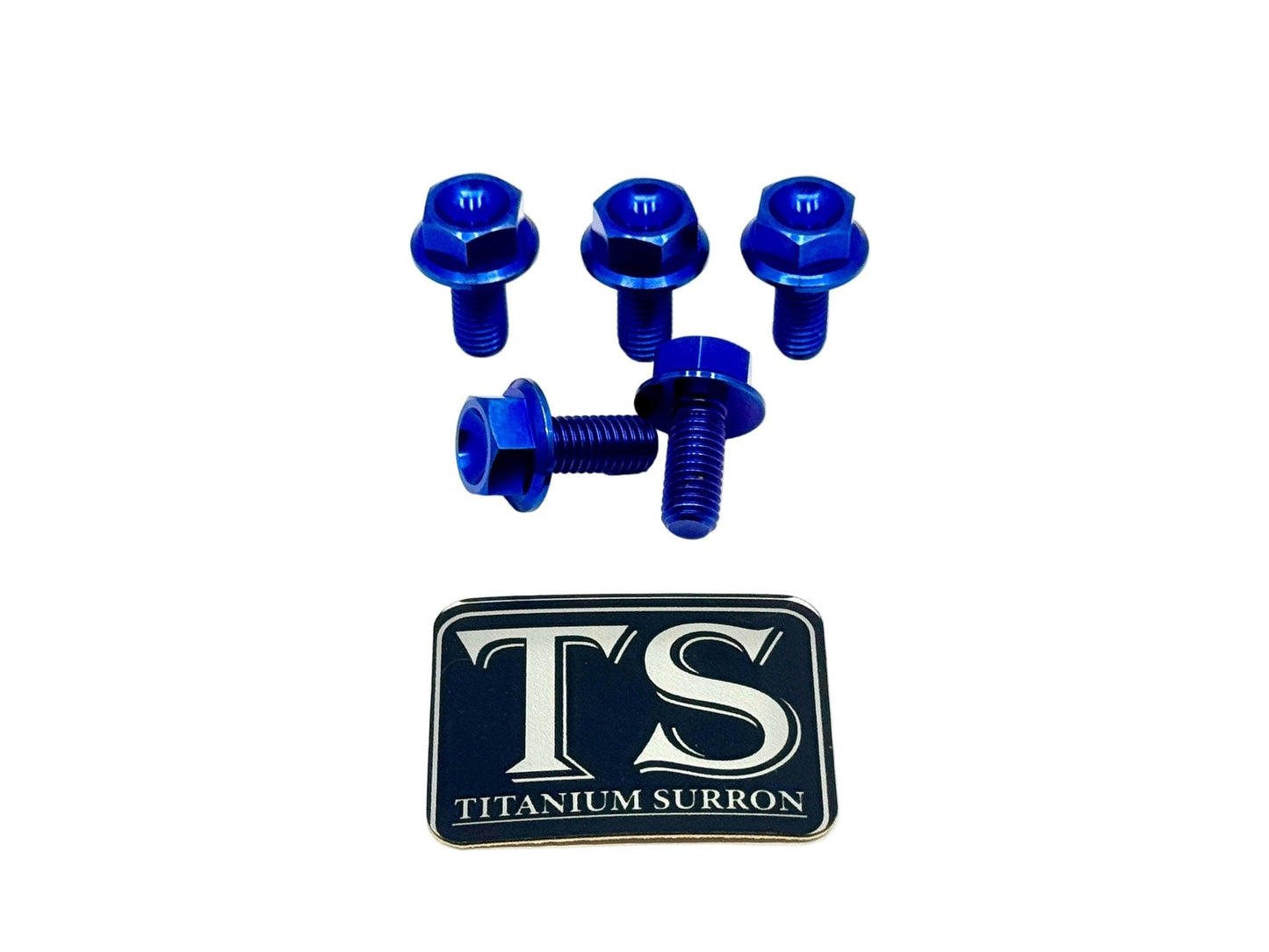 Titanium Rear Sprocket Bolts - E-Moto